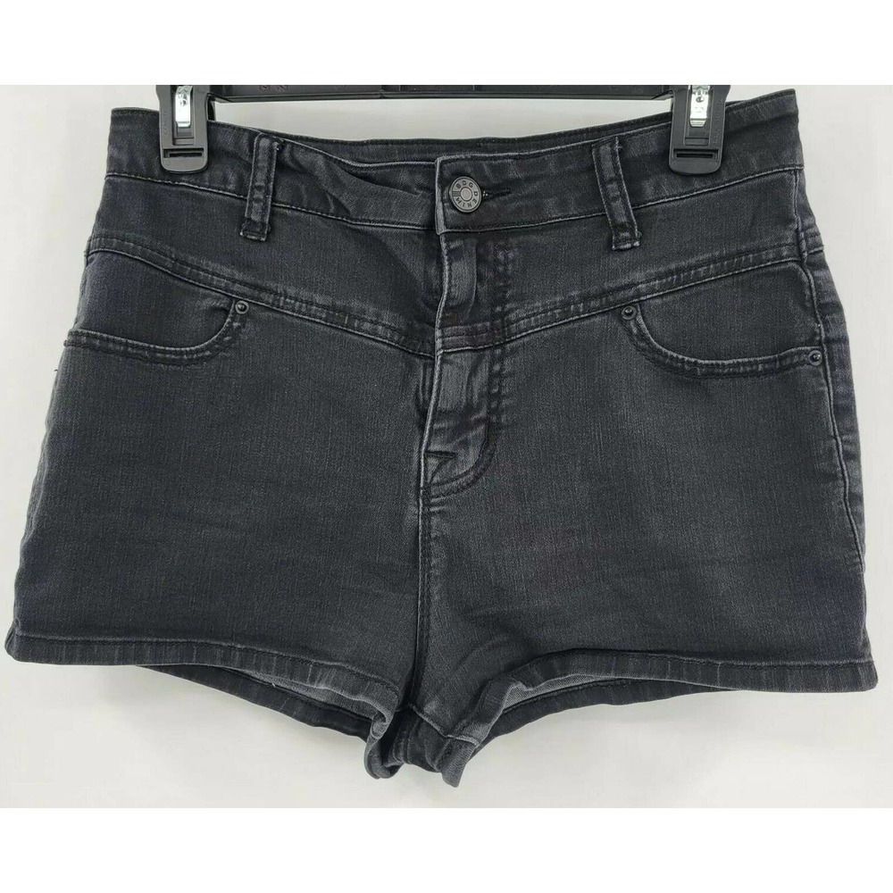 BDG Super High Rise Seam Short Women's Shorts Black Size 29 Urban Outfitters